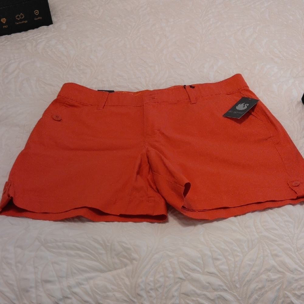 Women's Orange Shorts